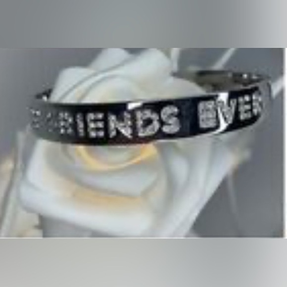 Kate Spade Best Friends Ever Crystal Words Bracelet Wedding Gift - Picture 3 of 9